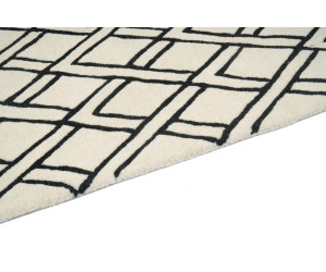 Kilimas BROOKLYN BLACK (Rankų darbo kolekcija) Kilimas BROOKLYN BLACK (Rankų darbo kolekcija)